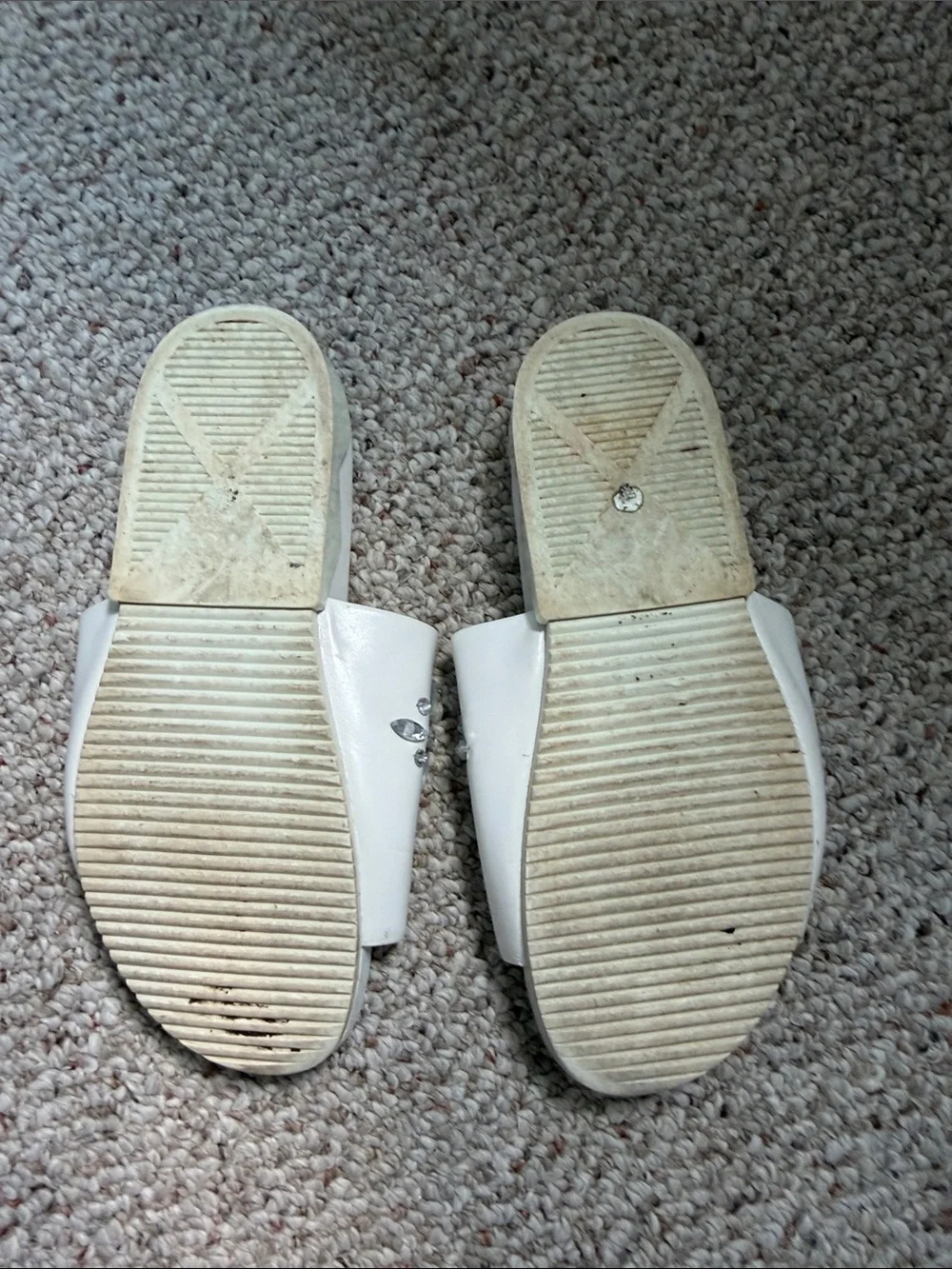Tory Burch white leather